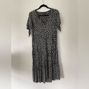 Madewell Floral Tiered Maxi Dress